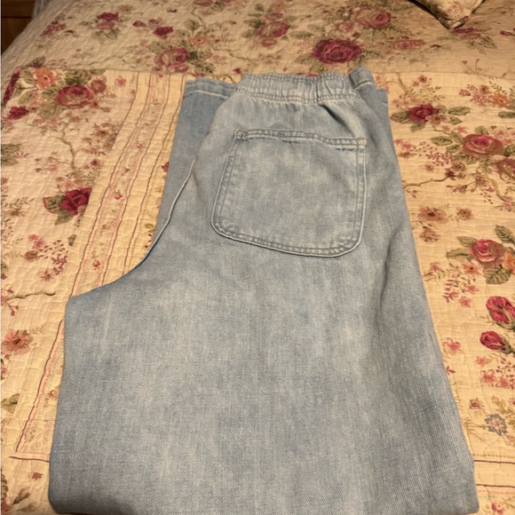 Light Blue Drawstring Pants - Picture 8 of 8